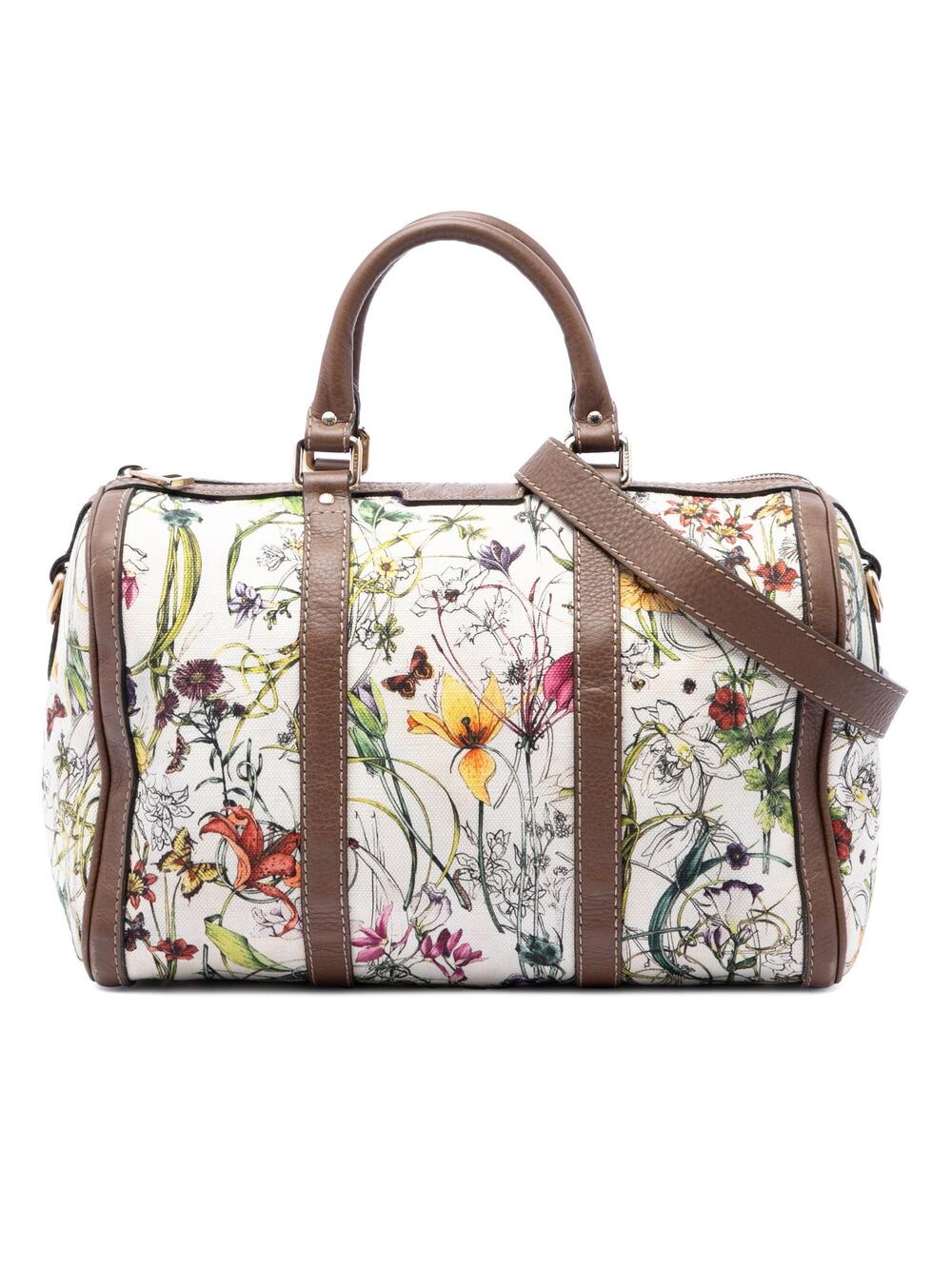 Gucci Medium Canvas Flora Joy Boston #363948G60B